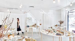 Molten Store Moon Tables Master Engraving x Owen Architecture