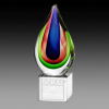 Rainbow Drop on Crystal Base CL21