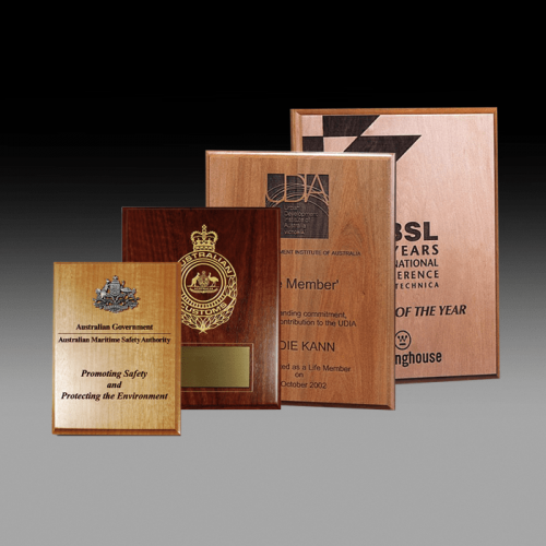 Solid Timber Plaque NP