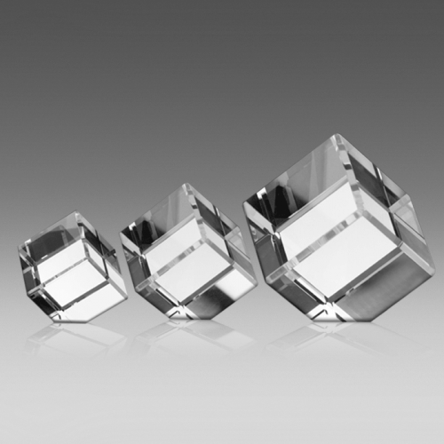 Rikaro Bevelled Crystal Cube OCC