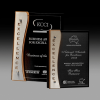 Timber and Acrylic Plaque with Stainless Excellence Trim SAE