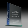 Blue and Jade Glass Summit Award GB42