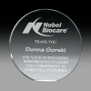 Round Jade Glass Award W701