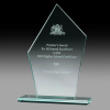 Budget Glass Award | Clean Lines | Large area for artwork Glass Awards