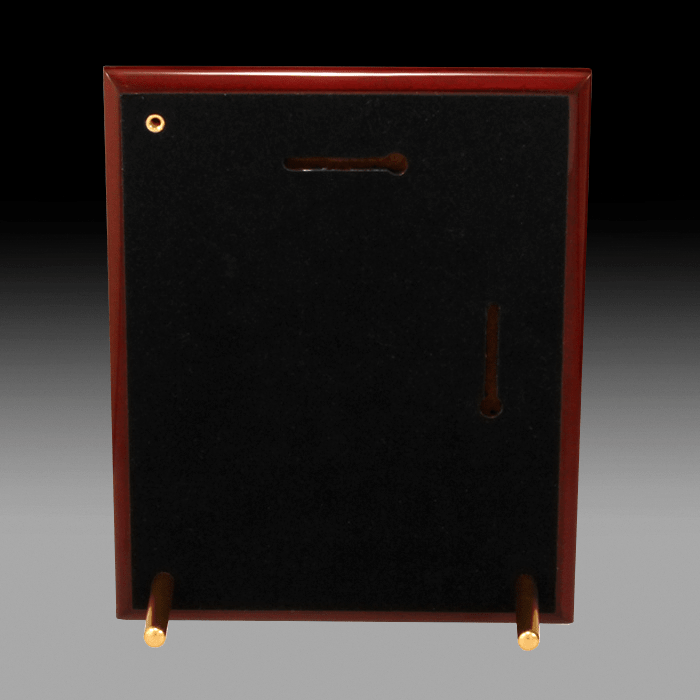 Rosewood Timber Plaque QAR