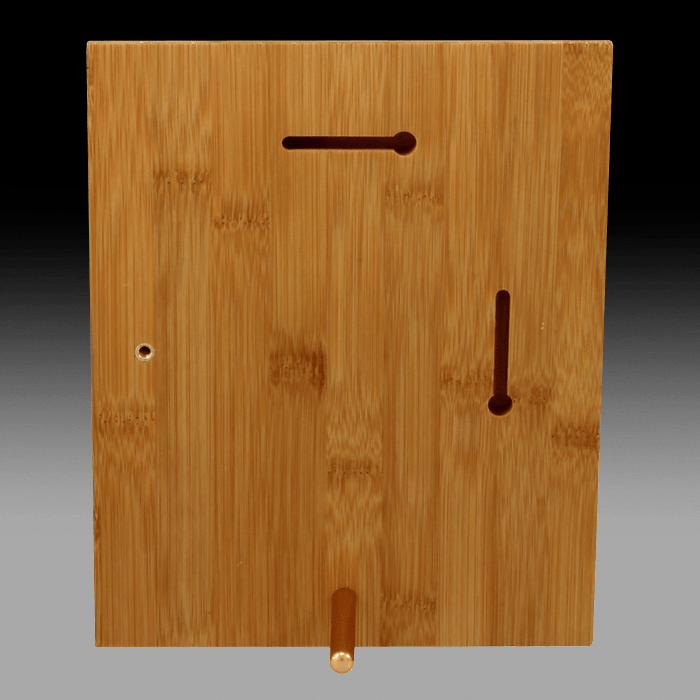 Solid Bamboo Timber Plaque QB0