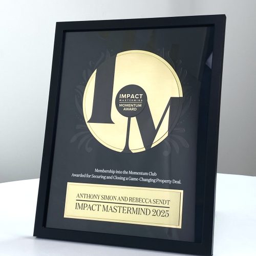 Custom Gold or Silver Framed Record Awards