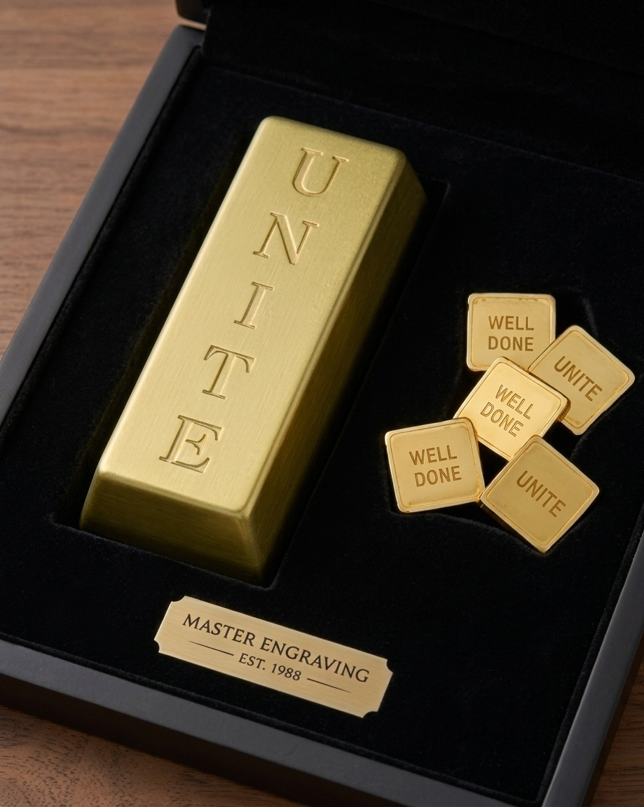 Custom Display Gold Bullion Bars 3 Custom Display Gold Bullion Bars 3