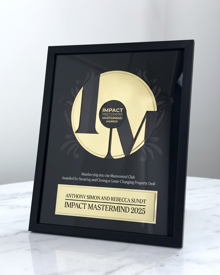Custom Gold or Silver Framed Record Awards 3 Custom Gold or Silver Framed Record Awards 3