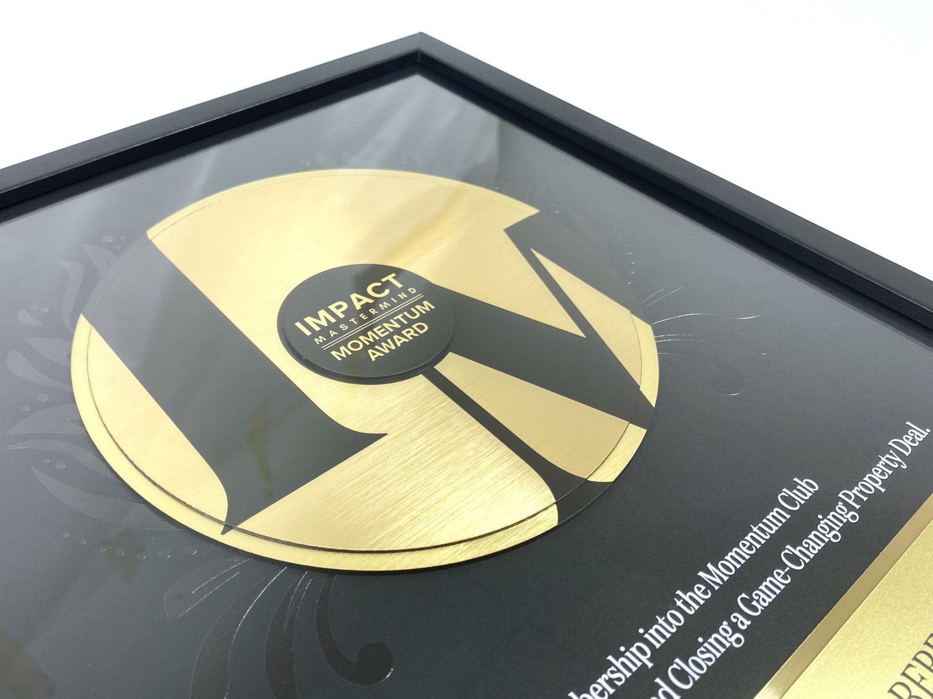 Custom Gold or Silver Framed Record Awards Custom Gold or Silver Framed Record Awards