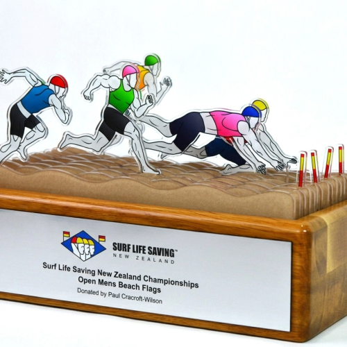 Custom 3D Layered Acrylic Diorama Trophies & Event Awards