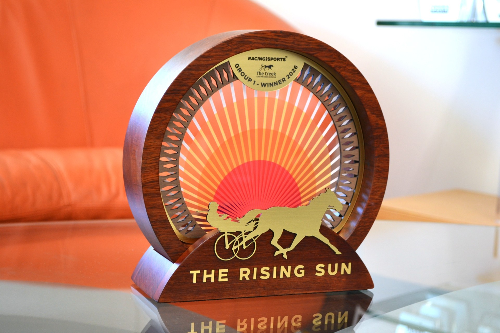 Custom Timber Award for The Rising Sun - Image 3